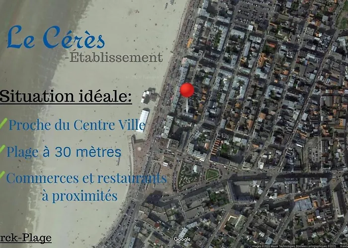 A 30 M De La - Balcon - Lumineux - Wifi - Le Ceres 2 Berck